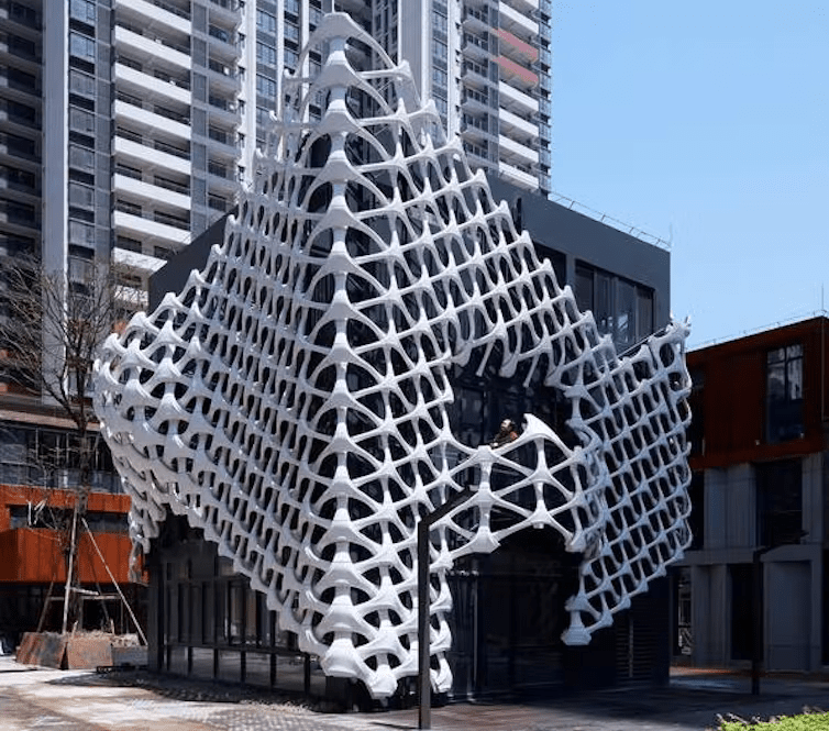 fachada impresa en 3D