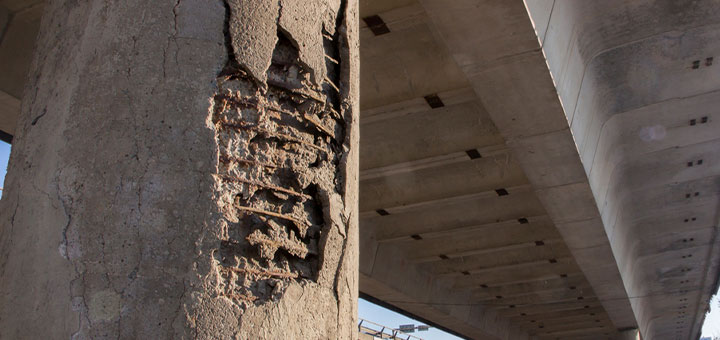 descamación del concreto