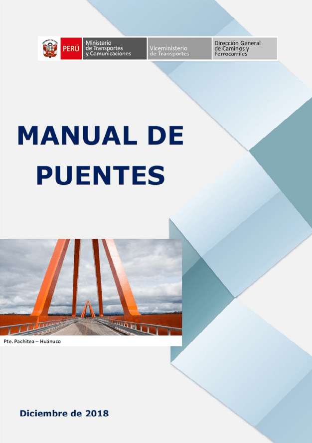 Manual de Puentes Actualizado – RD 19-2018-MTC/14