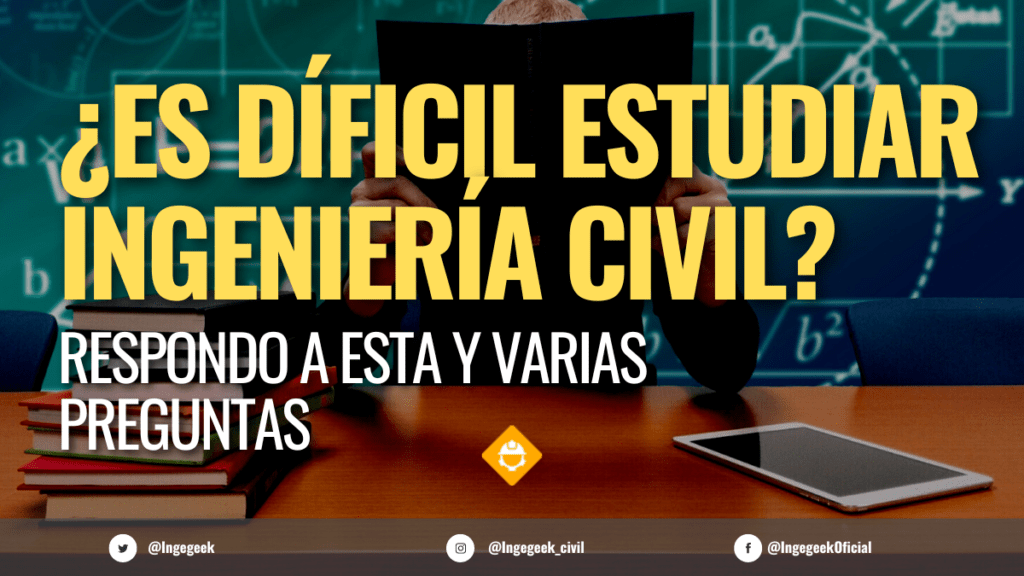 estudiar ingeniería civil
