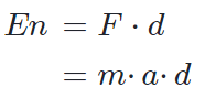 ecuación de la energía cinética